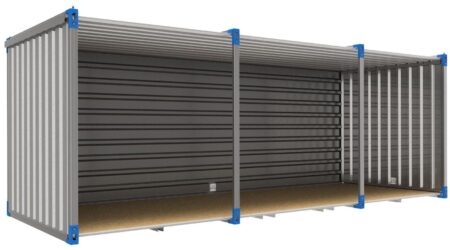 Unterstand 6,00 m x 2,20 m x 2,20 m