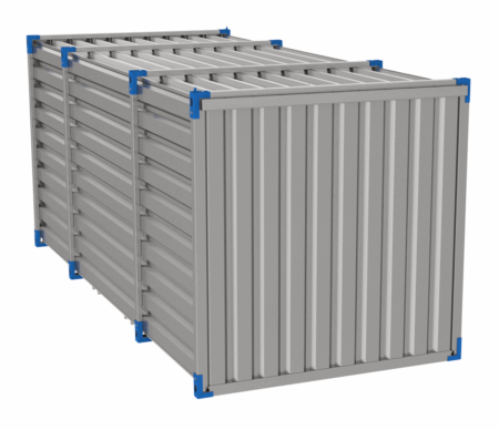 Unterstand 5,00 m x 2,20 m x 2,20 m – Bild 3