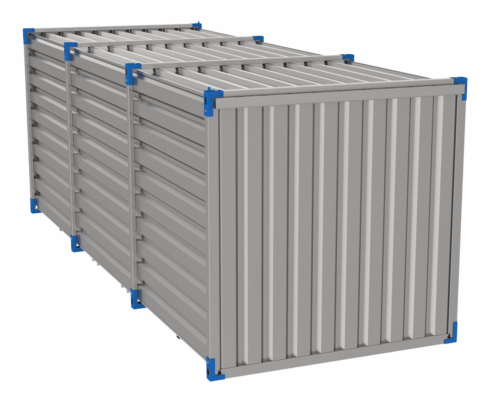 Unterstand 6,00 m x 2,20 m x 2,20 m – Bild 3