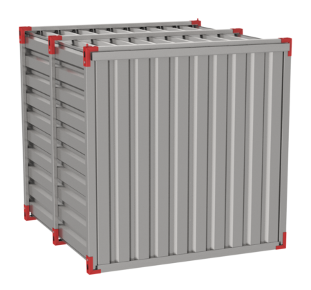Unterstand 2,23 m x 2,20 m x 2,20 m – Bild 3