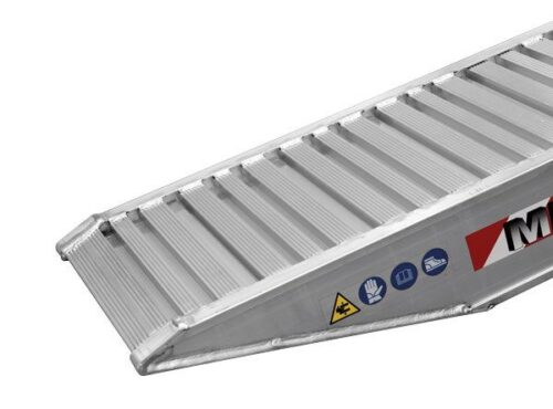 Alurampen 4,0 m / 5,150 t Auffahrschienen Auffahrrampen Rampen M150/40 mit oder ohne Rand