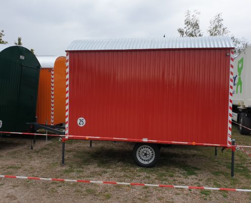 Bauwagen RAL3013 tomatenrot