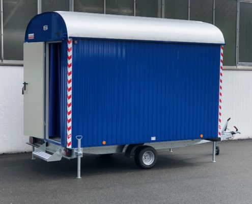 Bauwagen RAL5010 enzianblau
