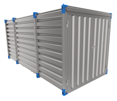 BLUE Container 5,00 m 2S