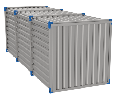 BLUE Container 6,00 x 2,20 x 2,20 m 2L – Bild 3